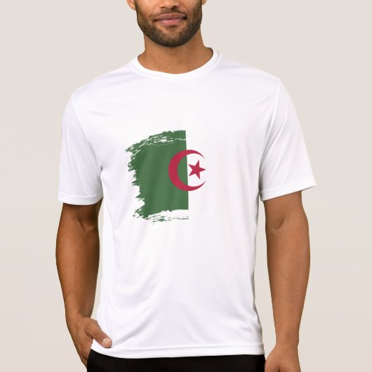アルジェリアの旗 Tシャツ (正面)