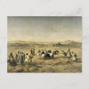 アルジェリアの脱穀小麦, 1853 ポストカード