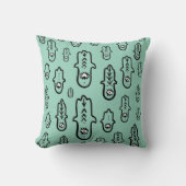 アルジェリアアマジハムサウィザイブアイズ装飾用クッション クッション (正面)