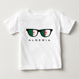アルジェリアカスタムシェードのシャツとジャケット ベビーTシャツ