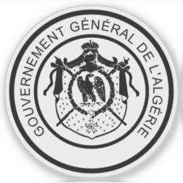 アルジェリアフランスのの紋章（第2帝政、1865年） シール