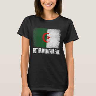 アルジェリア動揺して国旗最高の祖父エバミ Tシャツ