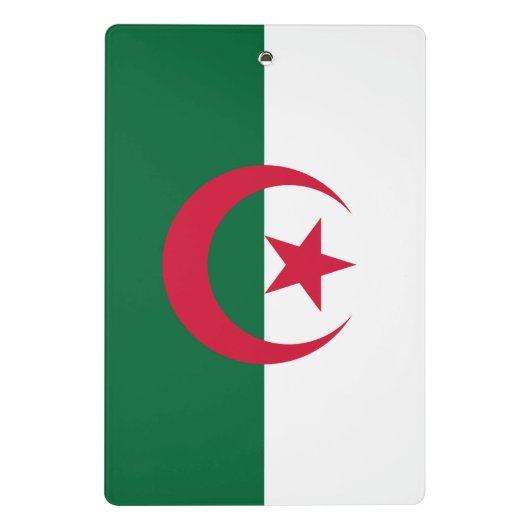 アルジェリア国旗のミニクリップボード ミニクリップボード (裏面)