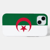 アルジェリア国旗のApple iPhone 15 Case-Mate iPhoneケース (裏面 (横))