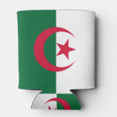 アルジェリア国旗を持つクーラーボックス 缶クーラー (裏面)