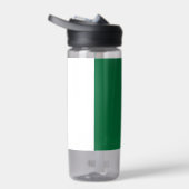 アルジェリア国旗を掲げた水瓶 ウォーターボトル (右面)