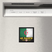 アルジェリア国旗2 マグネット (インサイチュ (食洗機))