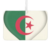 アルジェリア国旗 カーエアーフレッシュナー (裏面)