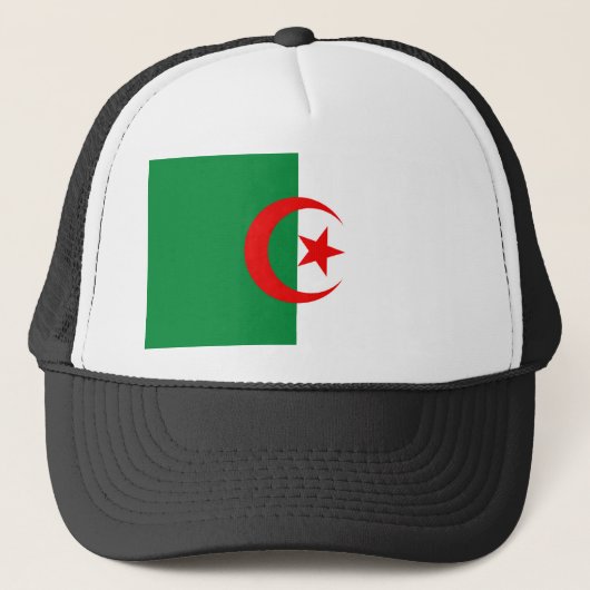 アルジェリア国旗 キャップ (正面)