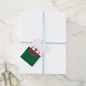 アルジェリア国旗 ギフトタグ (より糸つき)