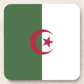 アルジェリア国旗 コースター (正面)
