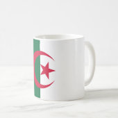アルジェリア国旗 コーヒーマグカップ (正面右)