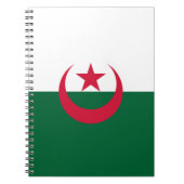 アルジェリア国旗 ノートブック (正面)