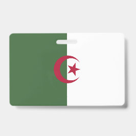 アルジェリア国旗 バッジ