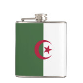 アルジェリア国旗 フラスク (正面)