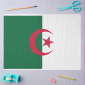 アルジェリア国旗 薄葉紙 (クラフト)