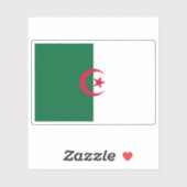 アルジェリア国旗（1958年～1962年） シール (シート)