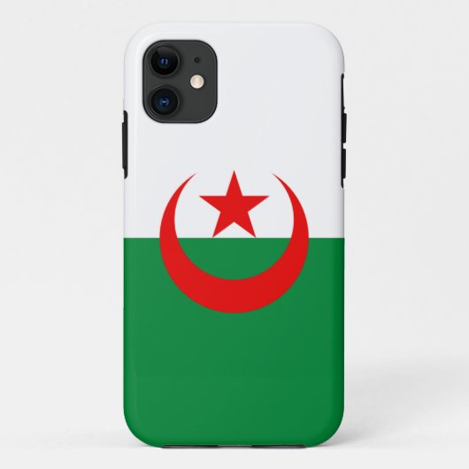 アルジェリア国旗 Case-Mate iPhoneケース (裏面)
