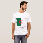 アルジェリア国旗 Tシャツ (正面フル)