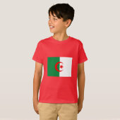 アルジェリア国旗 Tシャツ (正面フル)