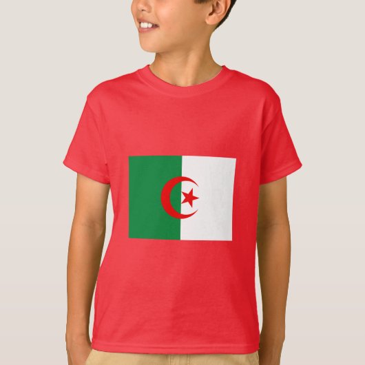 アルジェリア国旗 Tシャツ (正面)