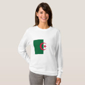 アルジェリア国旗 Tシャツ (正面フル)
