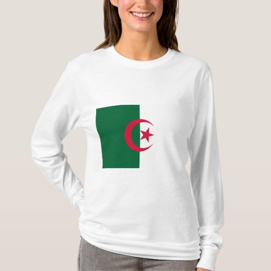 アルジェリア国旗 Tシャツ (正面)
