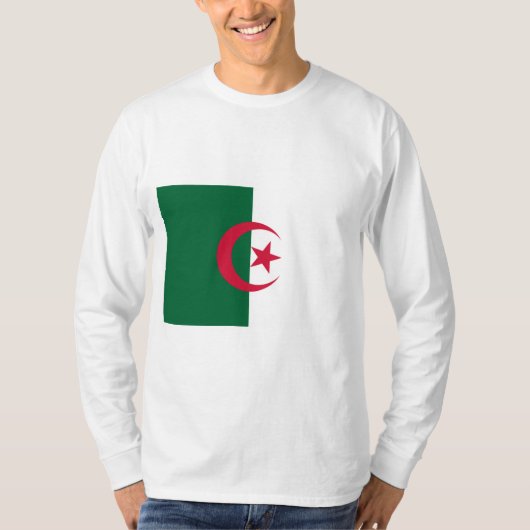 アルジェリア国旗 Tシャツ (正面)