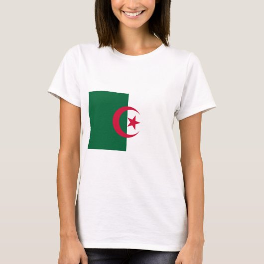アルジェリア国旗 Tシャツ (正面)