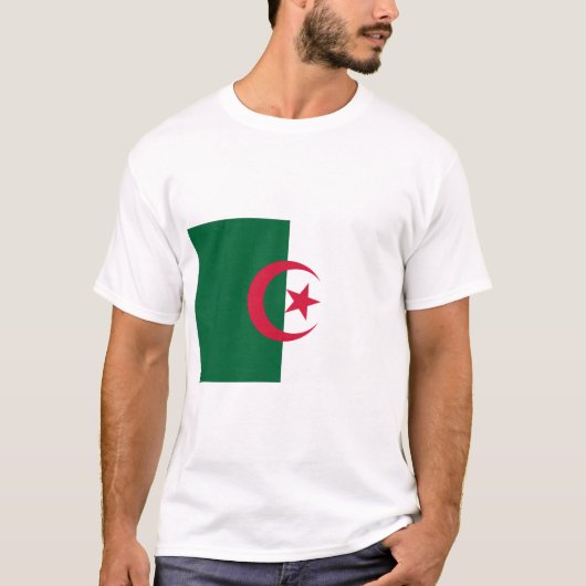 アルジェリア国旗 Tシャツ (正面)