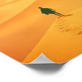 アルジェリア旅行アートヴィンテージ ポスター (角)