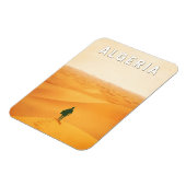 アルジェリア旅行アートヴィンテージ マグネット (左側)