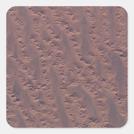 アルジェリア砂漠 スクエアシール (正面)