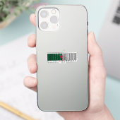 アルジェリア製バーコードシール シール (スマートフォン)