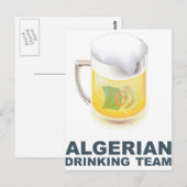 アルジェリア飲用チーム ポストカード (正面/裏面)