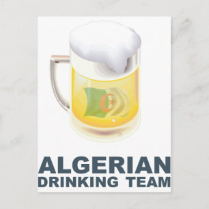 アルジェリア飲用チーム ポストカード