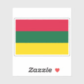 アルジェリア・アルジェリア摂関国旗 シール (シート)