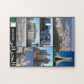 アルジェリア – アルジェリア – 愛 –  ジグソーパズル (横)