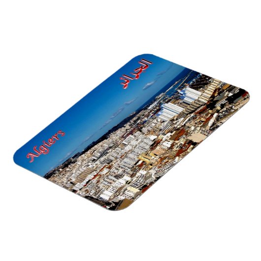 アルジェリア – アルジェリ – マグネット (左側)