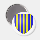 アルジェリア，カビリア マグネット (正面/裏面)