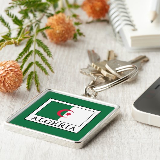 アルジェリア キーホルダー (側面)