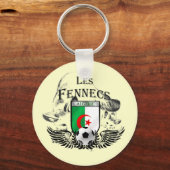 アルジェリア・サッカー キーホルダー (正面)