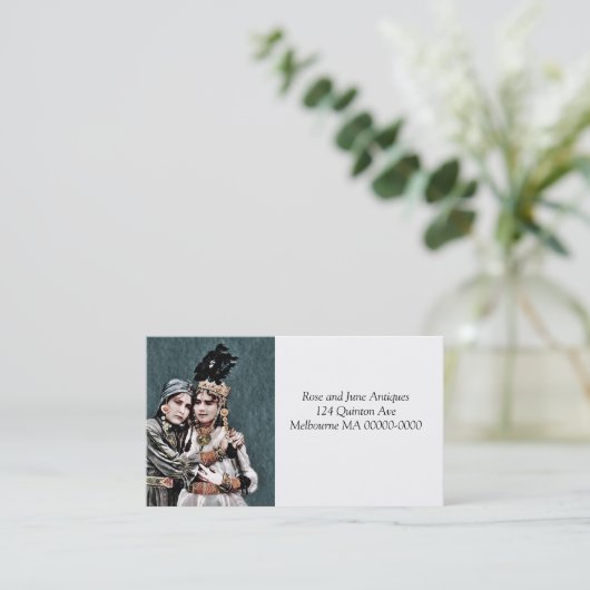 アルジェリア・ジプシー・ガールズ 名刺 (スタンド正面)