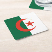 アルジェリア スクエアペーパーコースター (アングル)