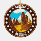 アルジェリア セラミックオーナメント (裏面)