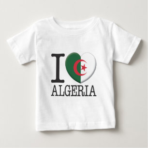 アルジェリア ベビーTシャツ