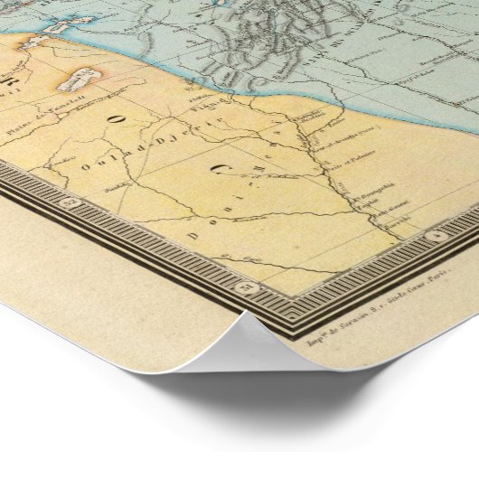 アルジェリア ポスター (角)