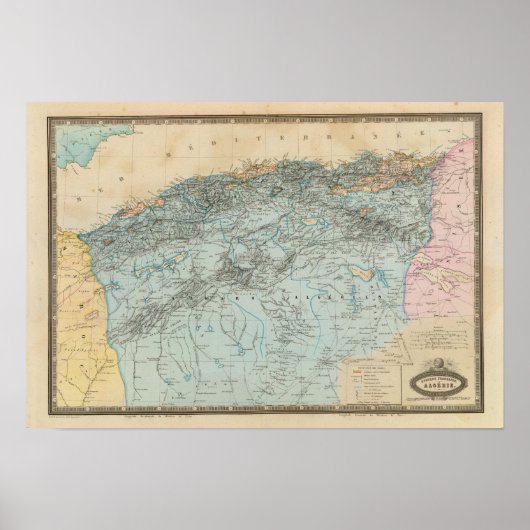 アルジェリア ポスター (正面)