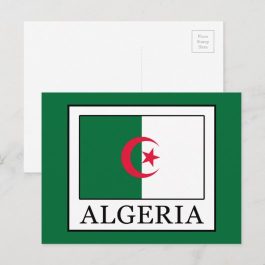 アルジェリア ポストカード (正面/裏面)