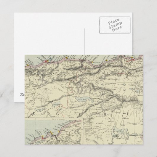 アルジェリア ポストカード (正面/裏面)